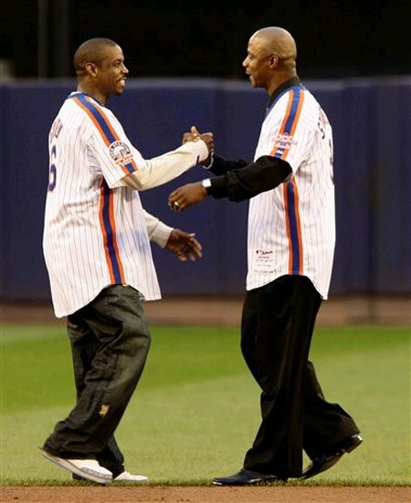 Dwight Gooden and Darryl Strawberry